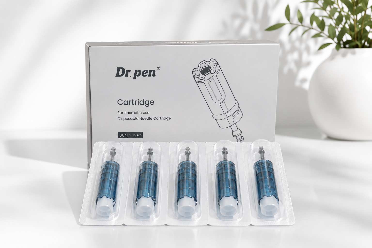 Dr. Pen M9 Replacement Cartridges (36-Pin or Nano) – 10 Pack