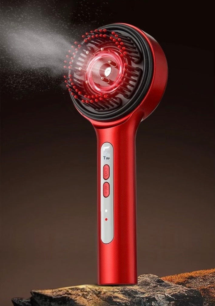 AuraScalp™ 4-in-1 LED Hair Therapy Comb