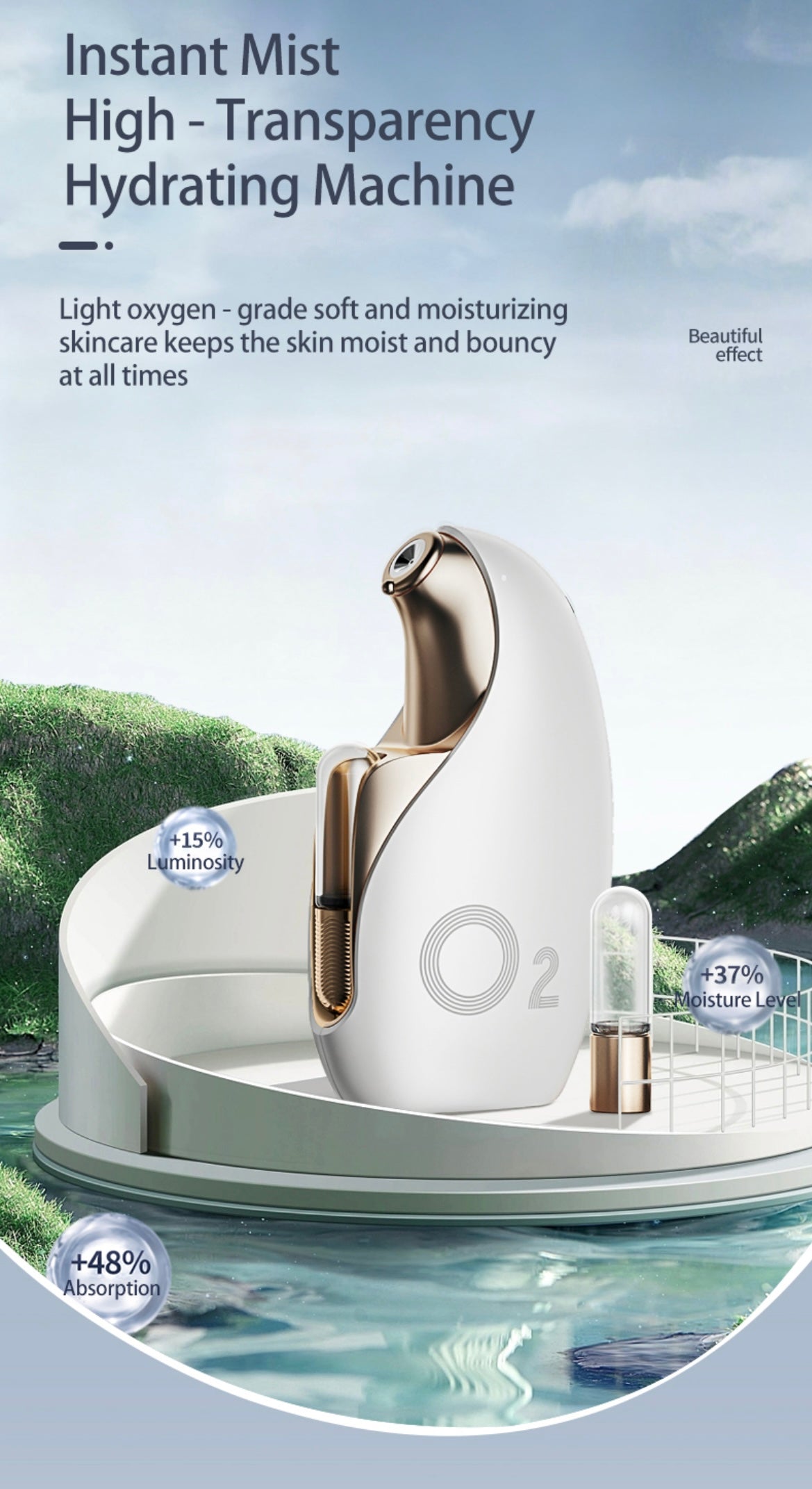 O2 Nano oxygen Infusion Sprayer